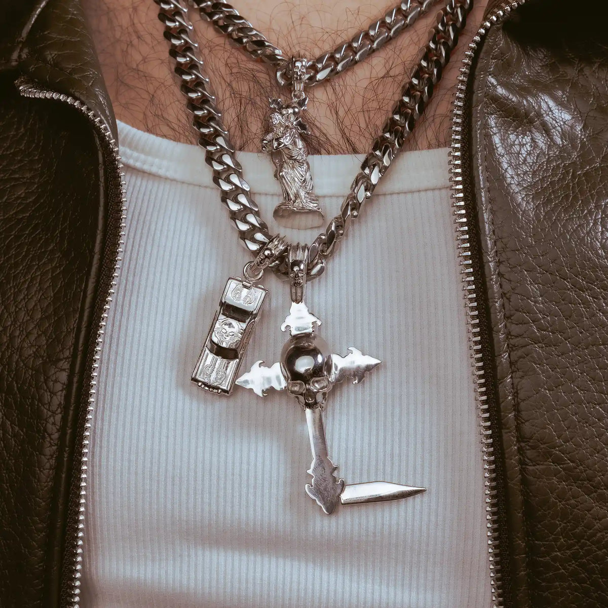 DYT LETTER OPENER PENDANT - Hard Jewelry™