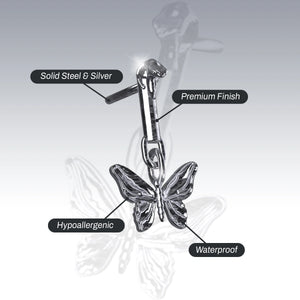 BUTTERFLY EARRING (DANGLE)