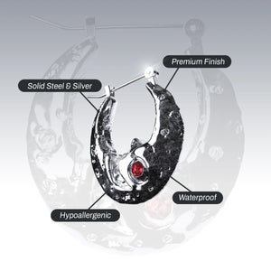 LUNA HOOP EARRING