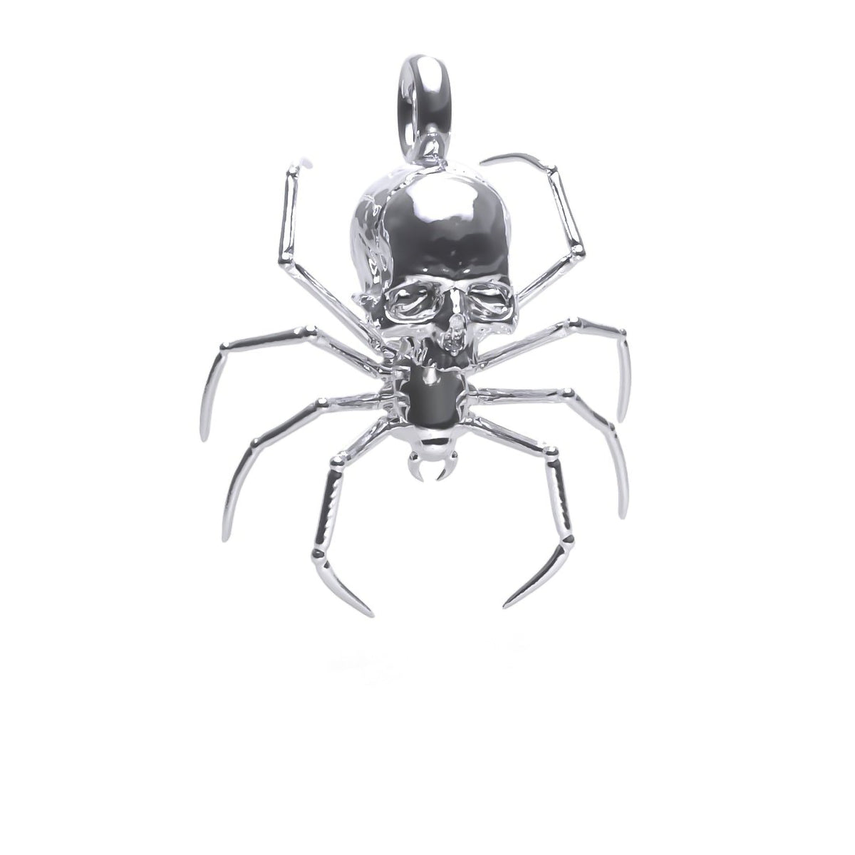 SPIDER SKULL PENDANT - Hard Jewelry™
